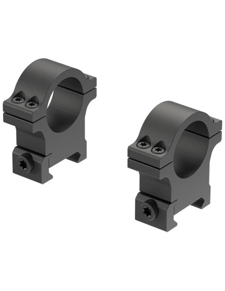 Juego de Anillas LEUPOLD Open Range Cross-Slot 1" [Fijas] - Altas