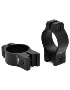 Juego de Anillas WARNE VAPOR 1" carril 11mm.. [Fijas] -...