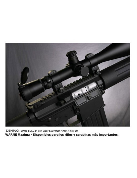 Juego de Anillas WARNE Tactical 1" [Fijas] - Altas