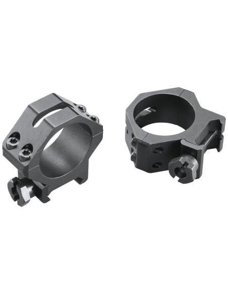 Juego de Anillas WEAVER Táctica Skeleton 4 tornillos 30mm. [Fijas] Bajas