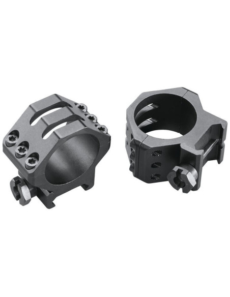 Juego de Anillas WEAVER Táctica Skeleton 6 tornillos 30mm. [Fijas] Bajas