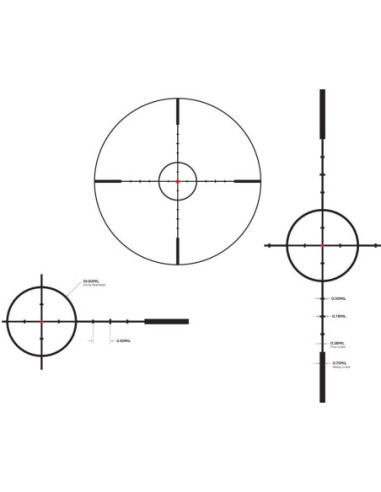 Visor LEUPOLD Mark 3HD 1.5-4x20 FireDot SPR ilum.