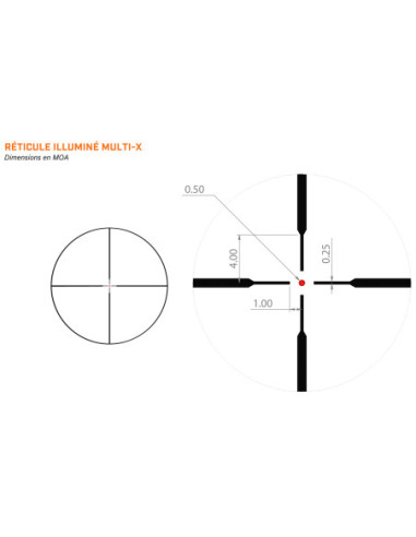 Visor BUSHNELL R5 3-9x40 Side Focus SFP Multi-X...