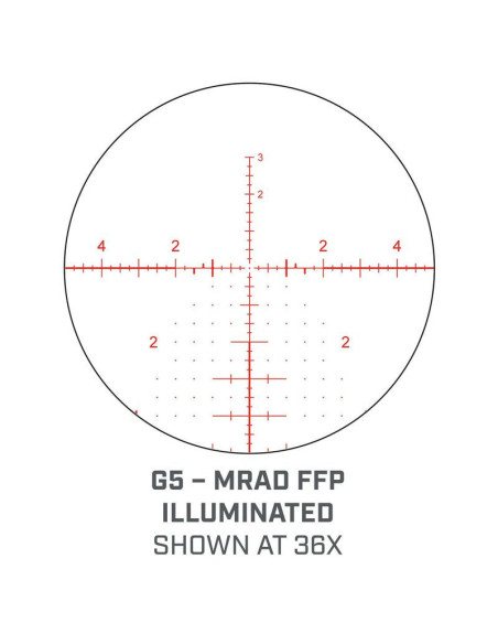Visor BUSHNELL ELITE TACTICAL XRS3 6-36x56 FFP G5i