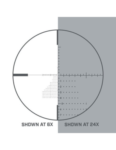 Visor BUSHNELL MATCH PRO 6-24x50 Side Focus...