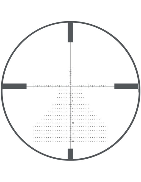 Visor BUSHNELL MATCH PRO 6-24x50 Side Focus Deploy MIL FFP
