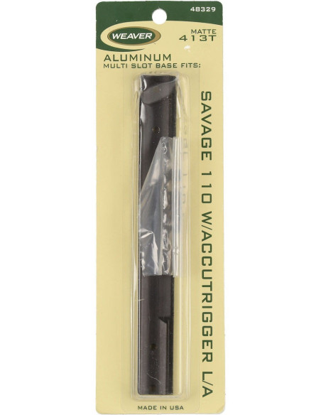 Base WEAVER Multi-Slot - SAVAGE ACCU-L/A