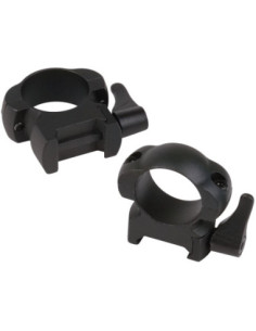 Juego de Anillas WEAVER Lever-Lok 30mm. [Desmontables] Altas